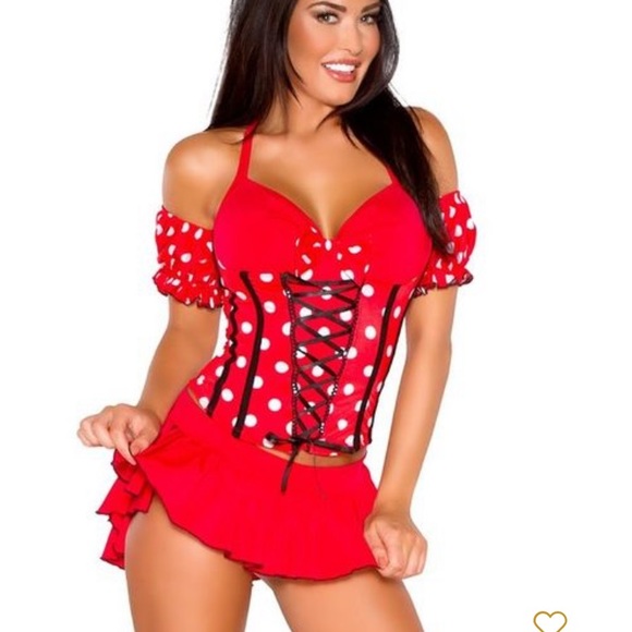 Dresses & Skirts - NWOT sexy mini mouse Halloween/bedroom costume